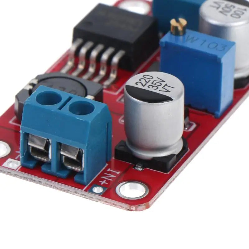 1Pcs 5A DC-DC Step Up Power Module Boost Volt Converter 3.3V-35V To XL6019 Adjustable Output Regulator