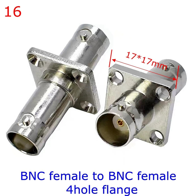 Q9 BNC Male Female Connector Tee Type 3Way Splitter BNC To BNC Male Female 90 Degree Right Angle Brass RF Coaxialc