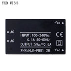 10pcs HLK-PM01 HLK-PM03 HLK-PM12 AC-DC 220V to 5V/3.3V/12V Mini Power Supply Module PM01 PM03 PM12 Isolated Transformer