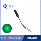 Green Dot TTL PWM Laser Diode Model Adjustable Focusing D10mm 520nm 0.5mw 1mw 5mw 10mW Glass Lens Green Laser Industrial Grade