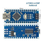 Mini / Type-C / Micro USB Nano 3.0 With the bootloader compatible Nano controller for arduino CH340 USB driver 16Mhz ATMEGA328P