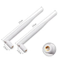 2pcs/Lot 2.4 G Wifi Bluetooth Antenna, High Gain Collapsible Plastic Rod Aerial SMA Pin/Hole, Plug And Play Fast and Convenient