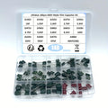 140PCS 14ValuesX10Pcs Mylar Film Capacitor Assorted Kit 630V 2J102J~2J683J 1nF~68nF Polyester 2J222J 2J152J