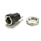 5 Pairs DC 12V Male Jack Plug Female Socket Panel Mount Power Connectors Terminals Blocks Electrical Equipment Supplies