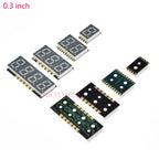 2/5Pcs SMD LED Digital Tube Display 0.2/0.3/0.56-Inch 1/2/3/4-Bit 7 Segment Common Cathode/Anode Red/White/Yellow/Green/Blue SMT