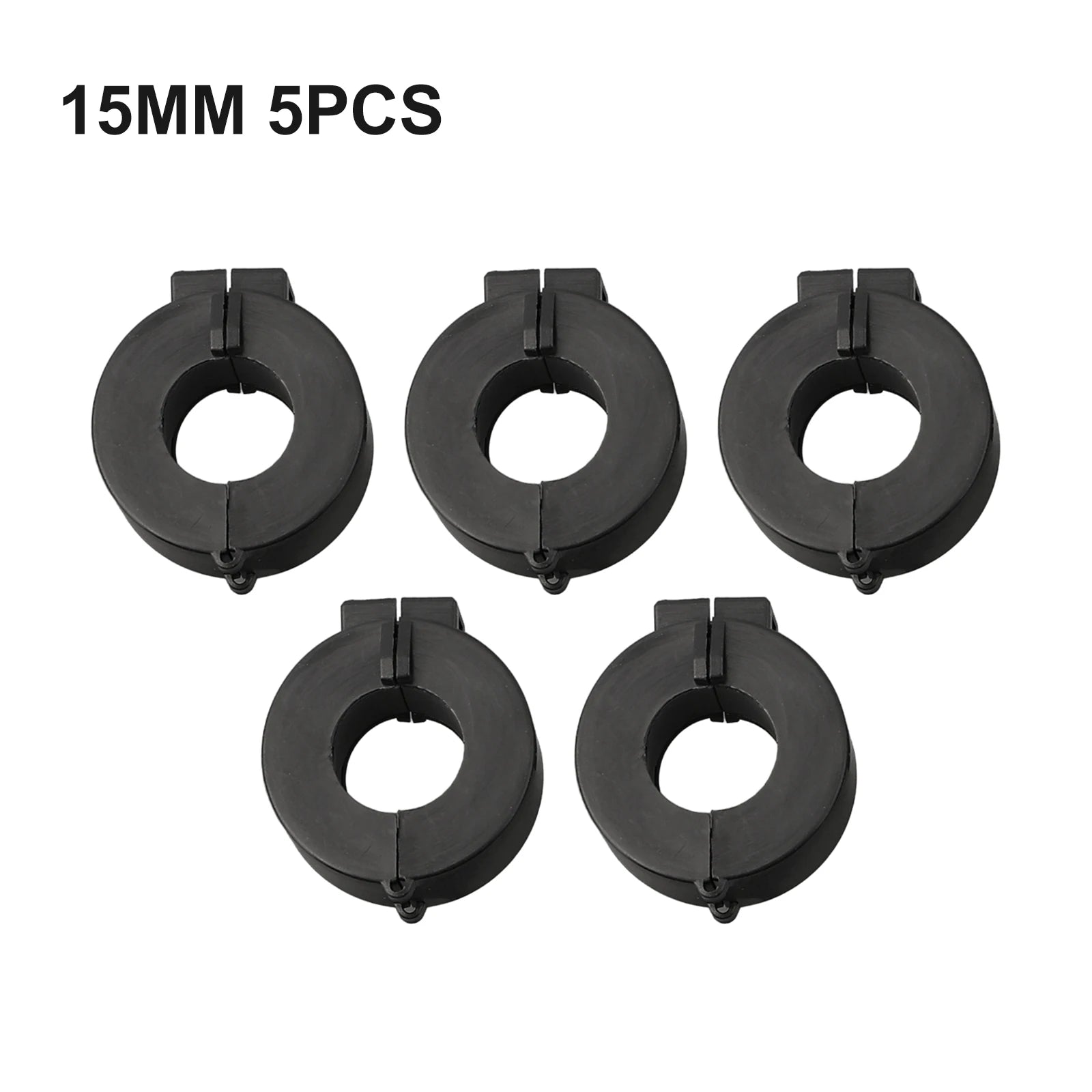 5pcs Ferrite Core Noise Reduction Clip On Rings for RFI Interference Suppression on Audio USB and Power Cables