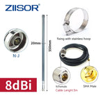 ZIISOR  LoRa Meshcore Antenna 868 MHz for EU Meshtastic 868MHz Hotspot Antennas for Lorawan Long Range SMA Male with 3D-FB Cable