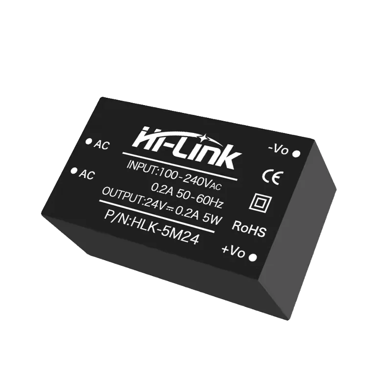 HLK-5M03 HLK-5M05 HLK-5M09 HLK-5M12 10pcs/lot 5W ACDC 220V to 5V Buck Step Down Power Supply Module Converter Intelligent