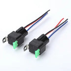  2 3 5 6PCS 12V 24V DC 4 5 Pin Car Automotive Fused Relay 30A Automobile Control Normally Open Relais Fuse with Backrest