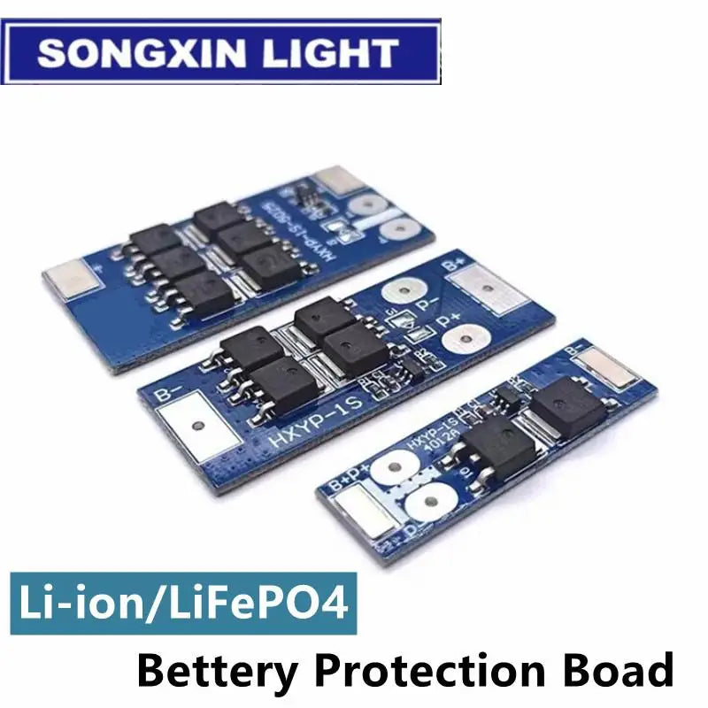 BMS 1S 12A 16A 24A 3.7V LiFePO4 Lithium Battery Protection Board 18650 4.2V Charging Voltage/Short Circuit/Overcharge Prevention
