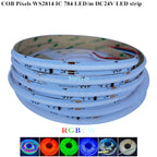 COB SPI LED Strip Light 24V 5m Addressable Pixels White CCT RGB RGBW RGBCCT WS2811 WS2814 Digital IC FCOB Magic Color Tape Rope
