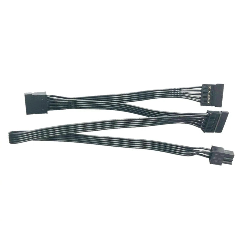 Modular Power Cable for Antec GSK 750W/650W/550W Series Modular Powers, 6+2 PCIe 8Pin, CPU 4+4Pin ATX12V, SATA, Molex IDE 4Pin