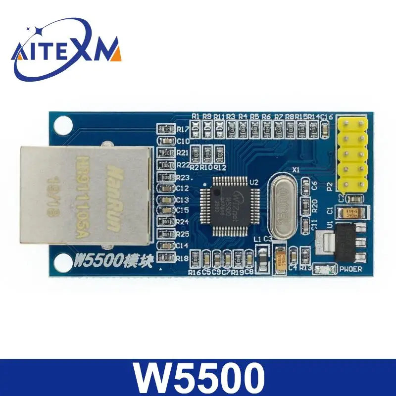 USR-ES1 W5500 Ethernet Network Module Hardware SPI to LAN/ Ethernet  TCP / IP 51 / STM32 Microcontroller Program Over W5100