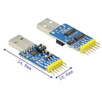 CP2102 six-in-one multifunctional serial port module usb to TTL 485 232 mutual conversion compatible with 3.3V/5V level