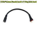 3/5Pcs JST SM XT60 XT30 T Plug Male/Feamle to DC5.5*2.1mm Female Connector Battery Charging Adapter Cable for DC Power Charger
