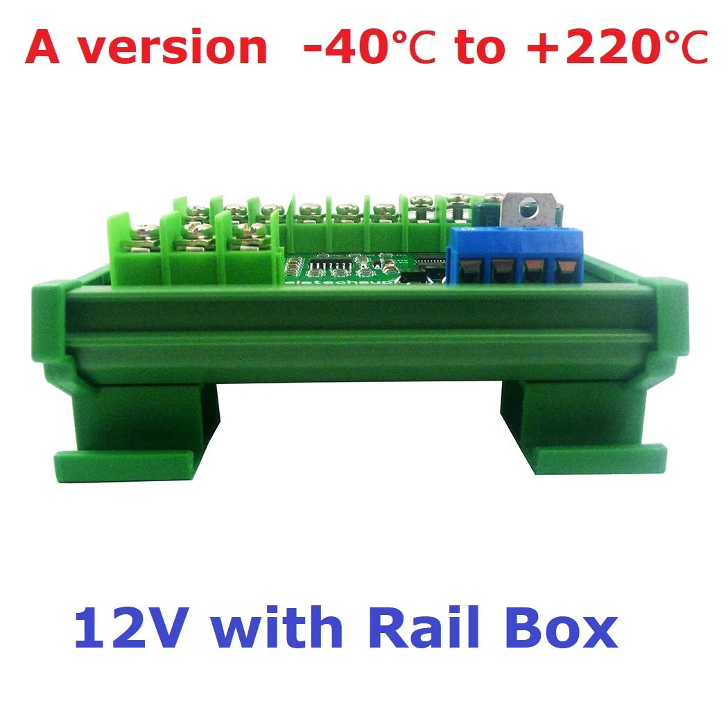 4ch 500 Celsius PT100 Thermocouple RTD Temperature Sensor RS485 Temperature Sensor Module Modbus RTU Board Paperless Recorder