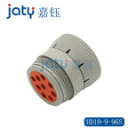 1set Grey Deutsch 9 Pin HD10 Series New ROHS Waterproof Auto Connector Diagnosctic Tool Circular Connector HD16-9-96S HD10-9-96P