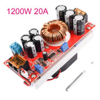 1800/1500/1200W DC-DC Boost Converter Step Up Power Supply Module 10-60V to 12-90V Adjustable Voltage Charger 40/30/20A