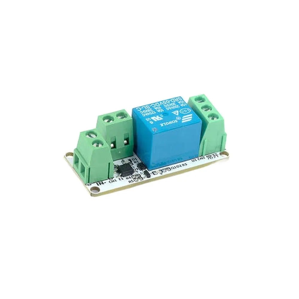 1 Channel Optocoupler Relay Module DC5V Power Supply High/Low Level Trigger Relay Board 3-5.5V Control Logic Signal Voltage