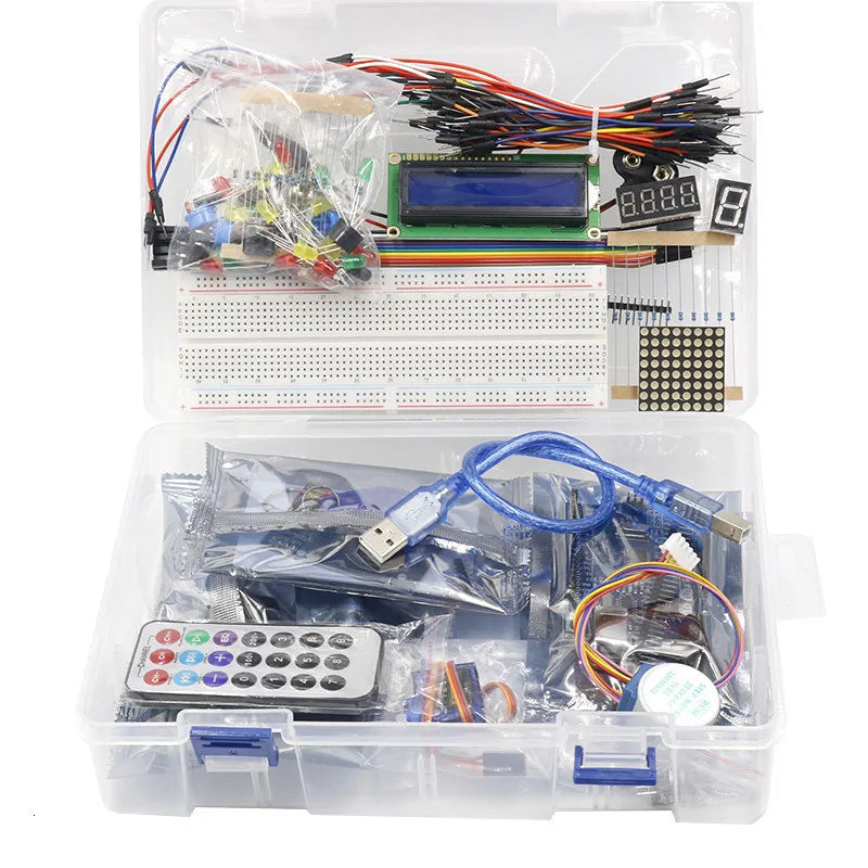 RFID Starter Kit for Arduino For UNO R3 official version ATMEGA328P RFID Upgraded version Learning Suite With Components Box