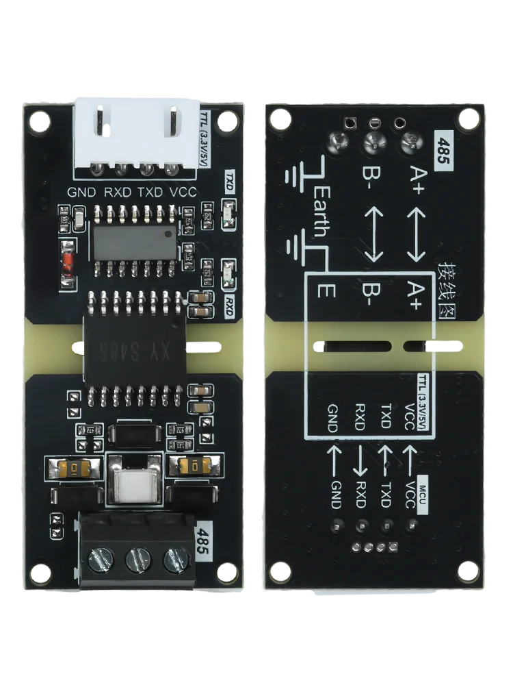 DC 3-5.5V Industrial-Grade Isolated TTL to RS485 Converter Module Automatic Data Flow Control For RS485 to TTL Signal Conversion