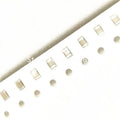100pcs 100nF X7R Error 10% 50V 0805 0.1UF 104 1pF ~ 47uF SMD Thick Film Chip Multilayer Ceramic Capacitor