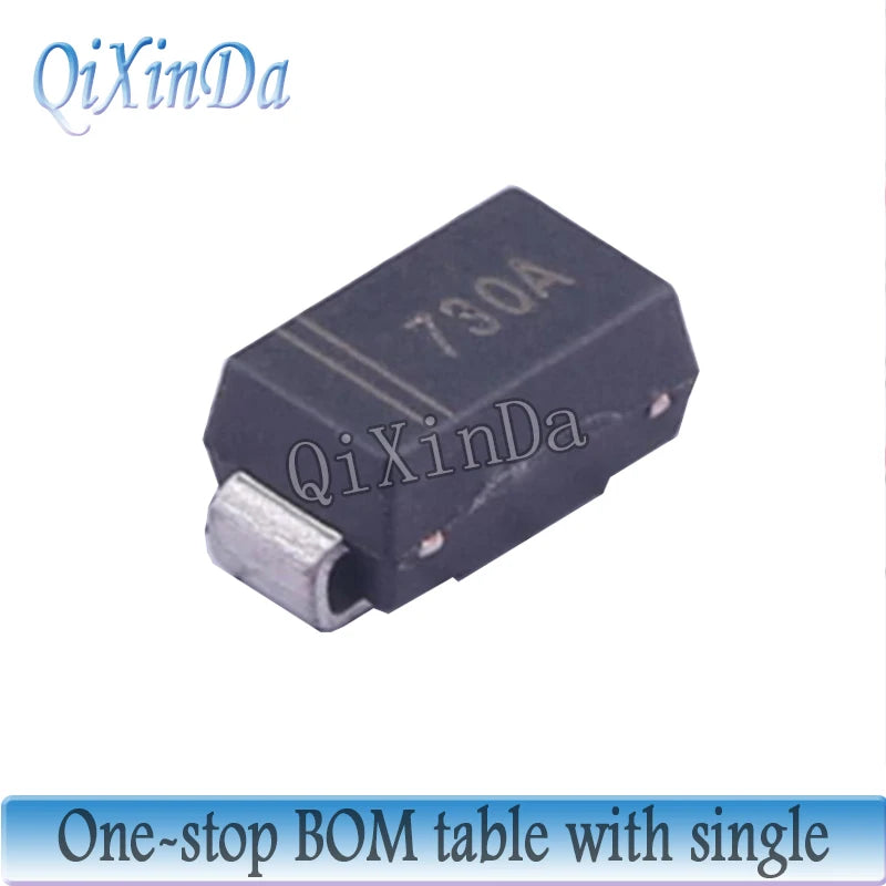 50PCS 1W SMD Zener Diode  3.3V 3.6V  4.7V 5.1V 5.6V 6.2V  8.2V 9.1V 10V 11V 12V 15V 18V 20V 24V 30V SMA 1SMA47 Series DO-214AC
