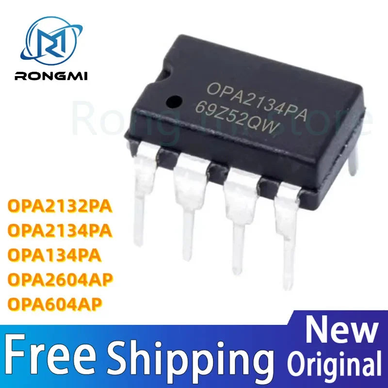 10pcs New Original OPA2132PA OPA2132 OPA2134PA OPA2134 OPA134PA OPA134 OPA604AP OPA604 OPA2604AP OPA2604 DIP-8 Chip in Stock
