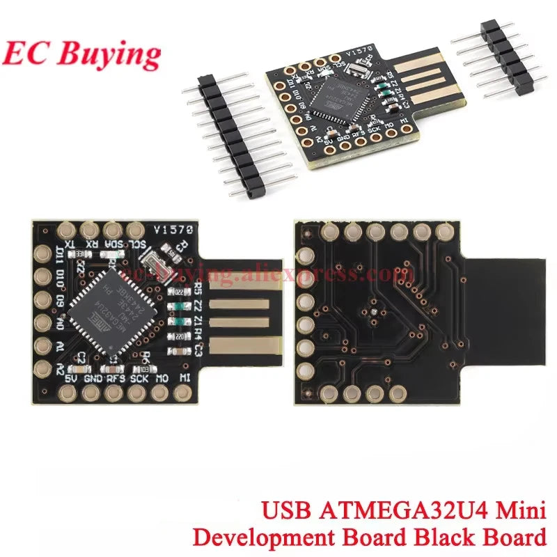 USB ATMEGA32U4 Microcontroller Mini Development Board Single Chip PRO MICRO Module 16MHZ DC 5V Keyboard BadUSB For Arduino R3
