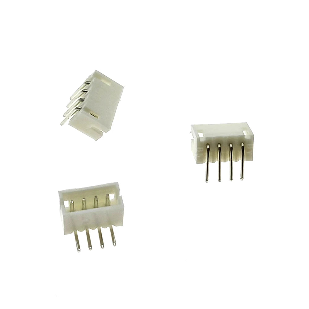 50pcs JST ZH 1.5mm 2P/3P/4P/5P/6P/7P/8P/9P/10P Right Angle Pin Male Connector