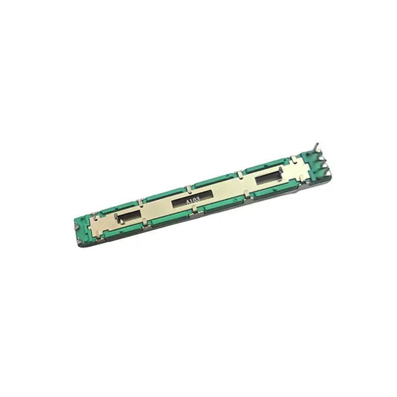 5PCS Straight Slide Liner Potentiometer Mixer Fader Variable Resistors B103 10K Ohm 75mm Dual Channel Fader A10K A20K A50K D10K