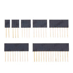 2/3/4/6/8/10/15 Pin 2.54 mm Stackable Long Legs Femal Header For Arduino Shield 4/6/8