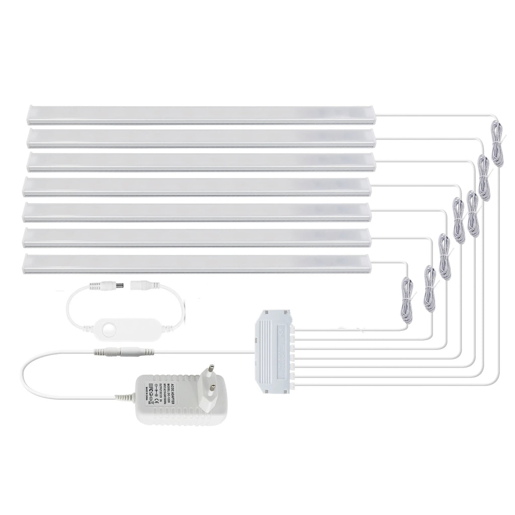 12V WIFI Bluetooth LED Kitchen Light Bar 30CM 40CM 50CM Timing Night Lamp For Cabinet Wardrobe Tuya Work with Alexa Google Home