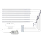12V WIFI Bluetooth LED Kitchen Light Bar 30CM 40CM 50CM Timing Night Lamp For Cabinet Wardrobe Tuya Work with Alexa Google Home