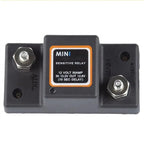 Dual Battery Isolator Waterproof Mini Voltage Sensitive Relay 12V 50A Voltage Sensitive Relay for Camper RV Yacht Auto