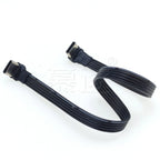 20CM 30CM 10CM 5CM USB 2.0 Type-C Flat Cable Extension FPC Cable USB 2.0 USB-C 90° Up/Down Angled Plug 5CM-1M