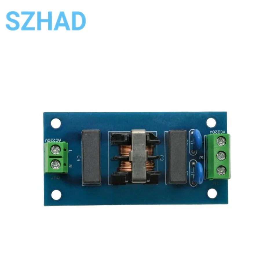 EMI Filter Sound Booster Filter Socket 220V 2A EMI Filter Module Power Board