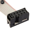 1pc Motherboard 9Pin Female to RS232 DB9 Pin Com Port Ribbon Serial Cable Connector Bracket with Cable