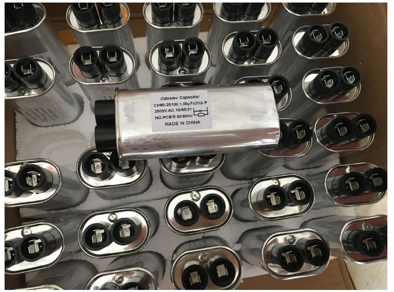 High Voltage HV CAPACITOR 2100VAC Microwave Oven Replacement 1.00uF 2100V Parts