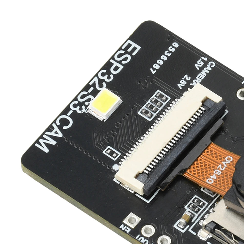 ESP32 S3 CAM WiFi BT Development Board With Visual Recognition Module Paired With OV2640 Camera Type C