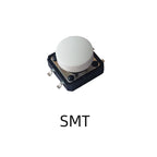 10Sets 12x12mm Momentary Tact Switch Add Plastic Caps Height 9.2mm Push Button Switch 4PIN SMT DIP PCB Mounting Button