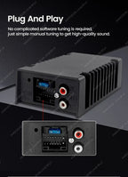 Car Audio DSP Processor 4*39W for Android Radio Stereo Universal Amplifier HIFI Speakers Simple Improve Subwoofer Plug and Play
