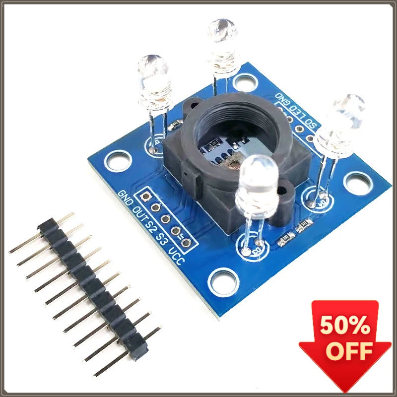 TCS230 TCS3200 GY-31 Color Sensor Module Color Induction Detector for Electronic DIY