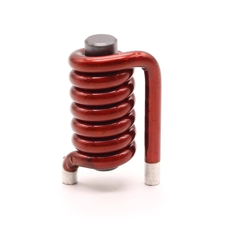 5pcs Flat Copper Wire High Current Magnetic Rod Inductor 30a 80a Rod Line Plug Plc Filter Energy Storage Power Coil