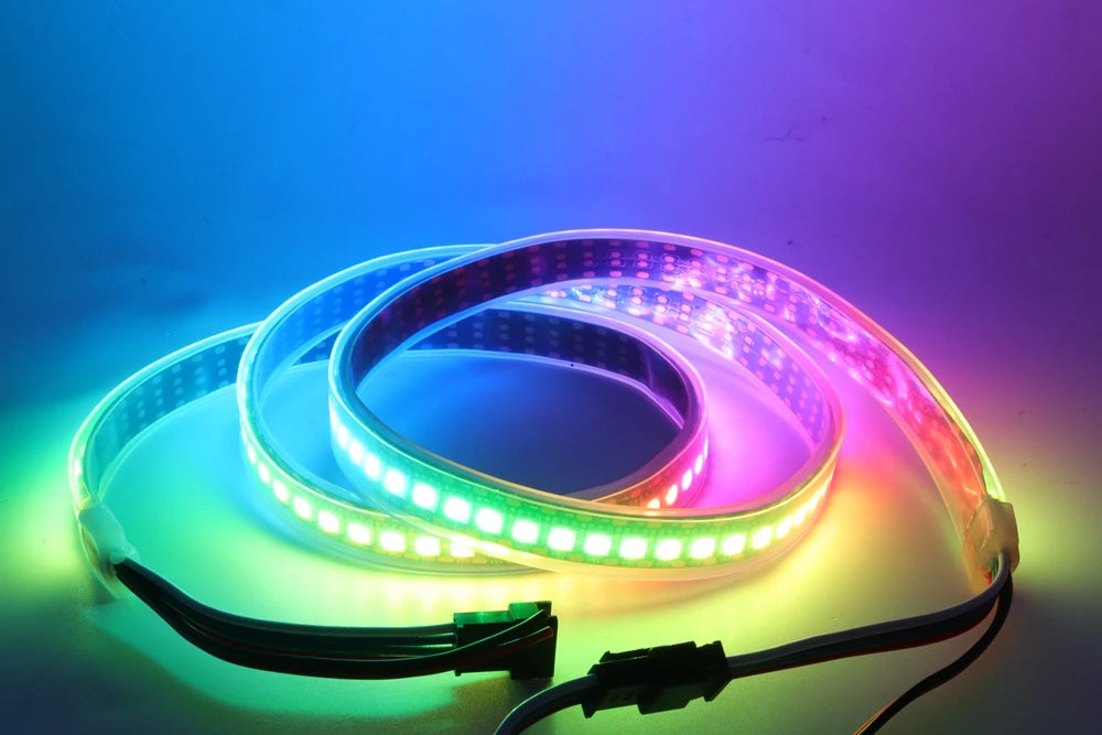 DC5V WS2812B WS2813 Individually Addressable RGBIC Led Strip DC12V WS2811 WS2815 5050 30/60/144Pixels/Leds/m Smart LED Light
