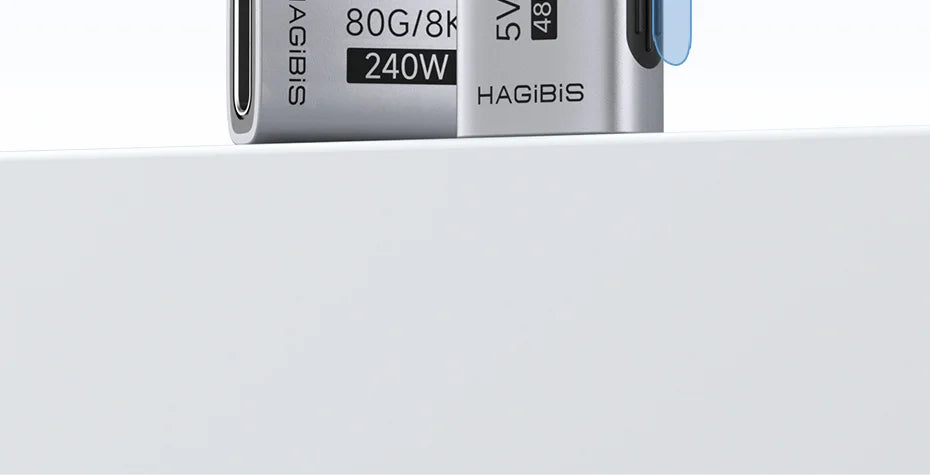Hagibis 5.1k Pull-down Resistor Charging Adapter USB C Male to Female for Shaver Hair Trimmer Headphone Fan Electric Screwdriver