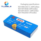 5PCS 8.5*31.5mm 14*51mm 22*58mm Fast low Ceramic Fuse 10x38mm Fuse 380V 500V 0.5A 1A 2A 4A 10A 16A 20A 32A RO14 RO15 RO16 RO17