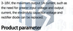 EGBO 1N4007 Bridge Rectifier AC to DC Converter Full Wave Rectifier Board Module DIY KIT