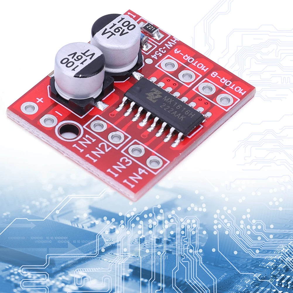 10/20/30Pcs L298N DC Motor Drive Controller Module PWM Speed Mini Stepping Motor Drive Board Dual H Bridge 2 Channel for Arduino