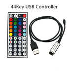 USB LED RGB Controller For 5V USB LED Strip Light Wireless IR RF Remote Controller SMD 2835 5050 RGB LED Strip Controller